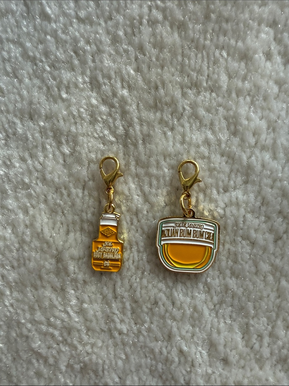Set of 2 sol de janiero charms
